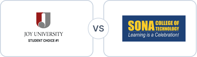 joy university vs sona